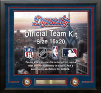 Philadelphia 76ers Custom NBA Basketball 16x20 Picture Frame Kit - Dynasty Sports & Framing 