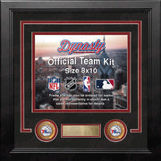 Philadelphia 76ers Throwback Custom NBA Basketball 8x10 Picture Frame Kit (Multiple Colors) - Dynasty Sports & Framing 