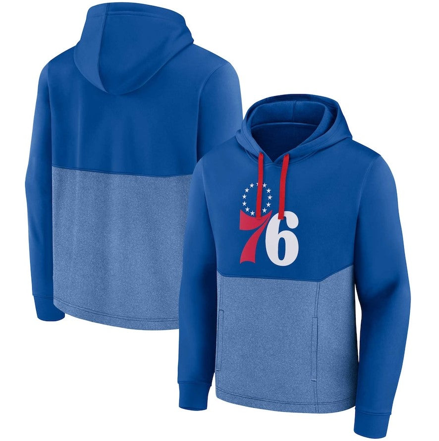 Philadelphia 76ers Winter Camp Pullover Hoodie - Royal - Dynasty Sports & Framing 
