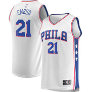 Joel Embiid Philadelphia 76ers White Youth Replica Jersey - Dynasty Sports & Framing 