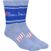 Philadelphia 76ers Varsity Crew Socks - Dynasty Sports & Framing 