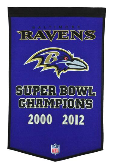 Baltimore Ravens NFL Dynasty Banner - Dynasty Sports & Framing 