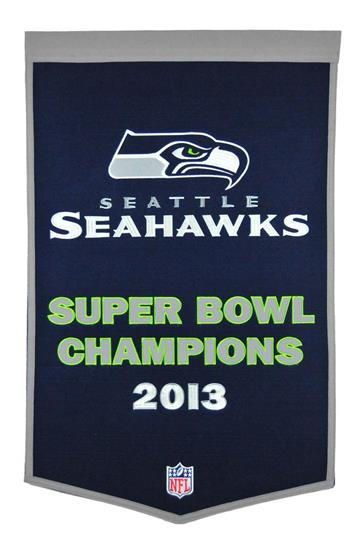 Seattle Seahawks NFL Dynasty Banner - Dynasty Sports & Framing 