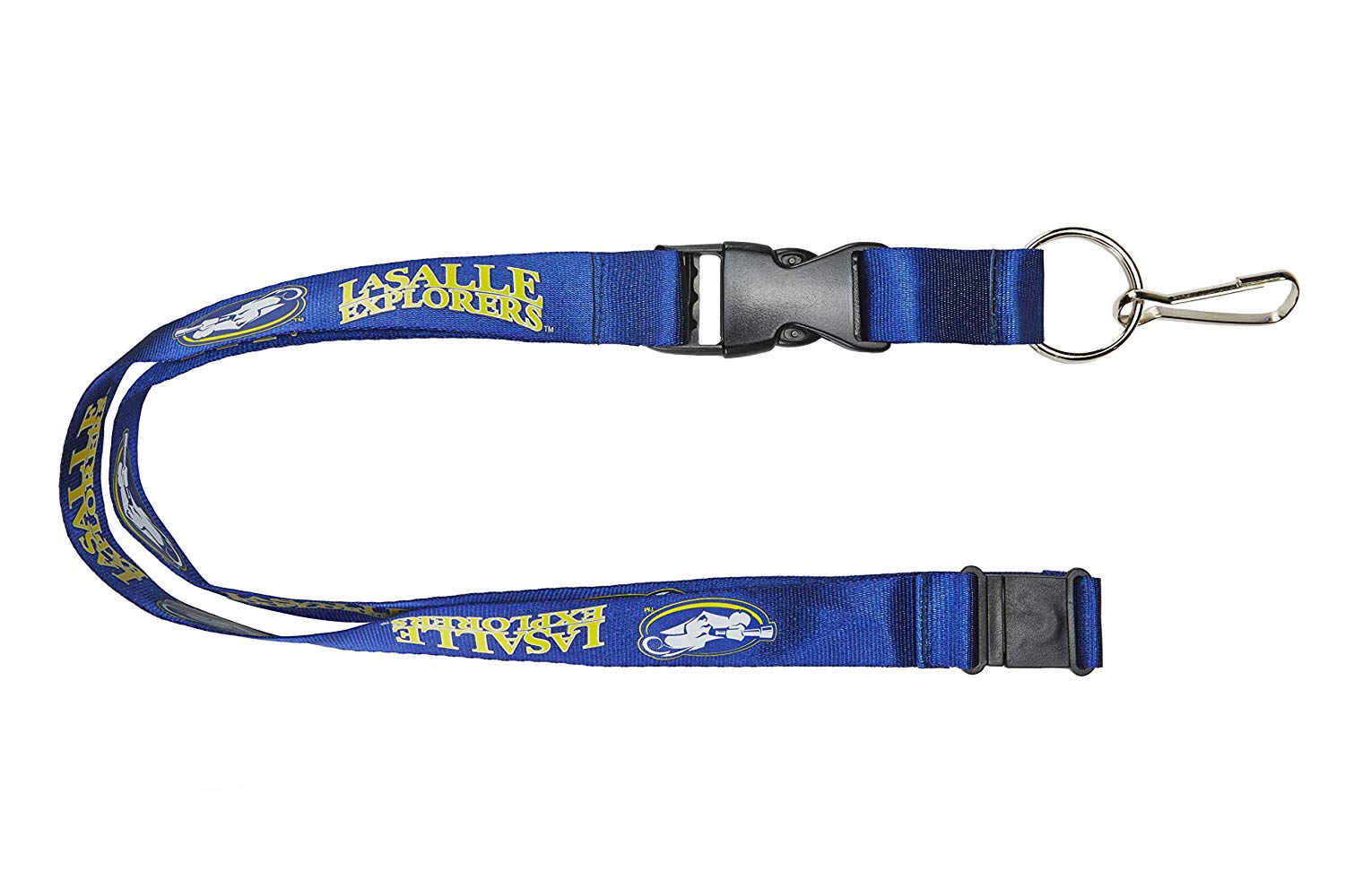 LaSalle Explorers NCAA College Lanyard Keychain - Dynasty Sports & Framing 