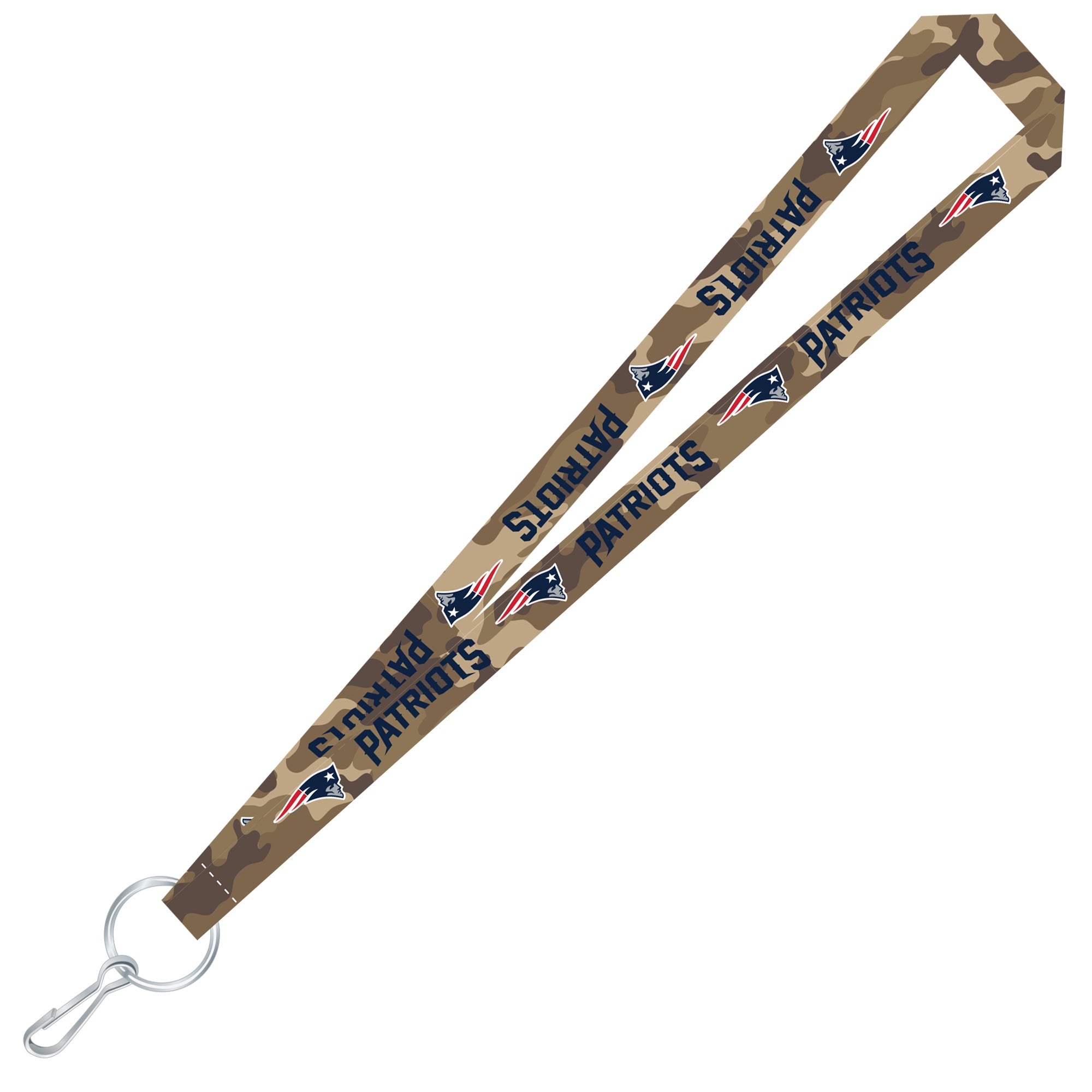 New England Patriots NFL Football Camouflage Lanyard - Dynasty Sports & Framing 