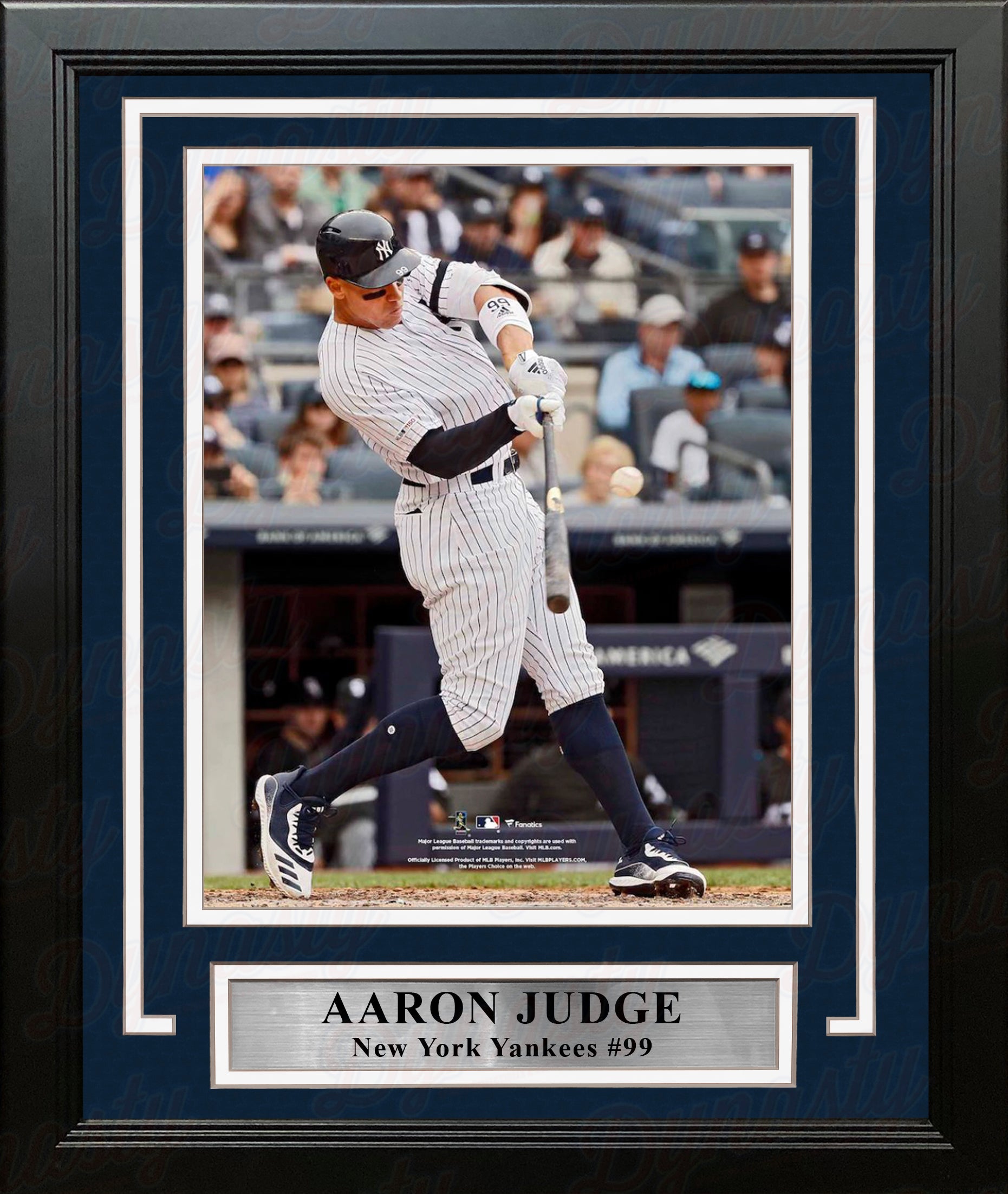 Aaron Judge in Action New York Yankees 8" x 10" Framed Baseball Photo - Dynasty Sports & Framing 
