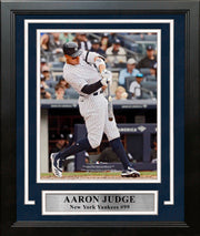 Aaron Judge in Action New York Yankees 8" x 10" Framed Baseball Photo - Dynasty Sports & Framing 