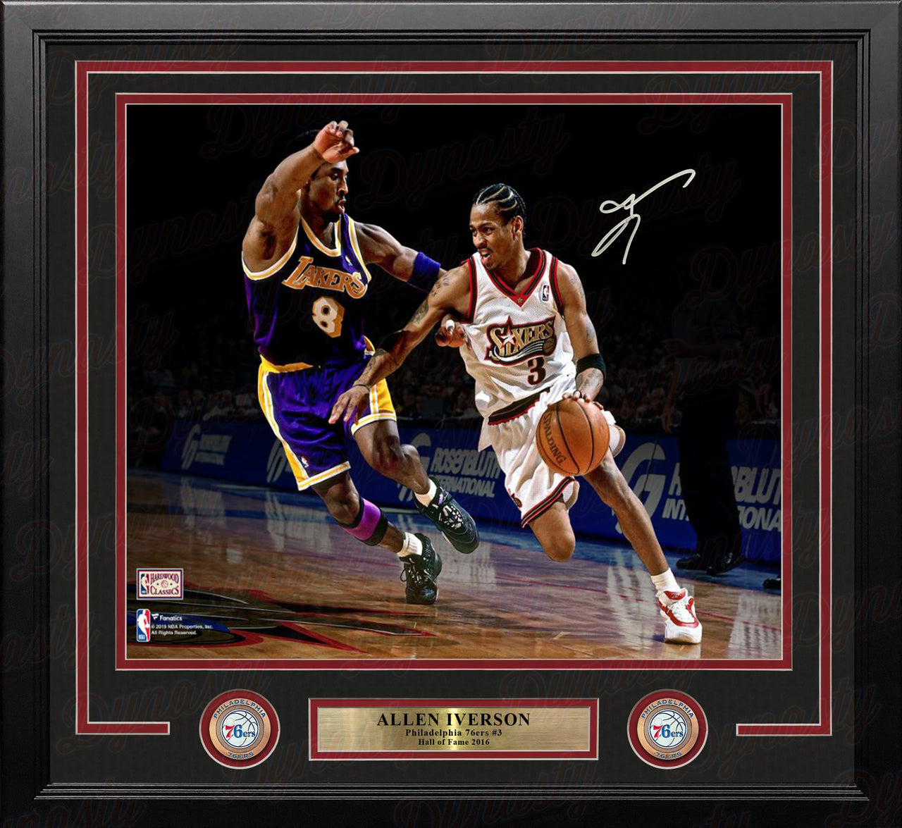 Allen Iverson Philadelphia 76ers Framed 15 x 17 Hardwood Classics Player  Collage - NBA Player Plaques and Collages at 's Sports Collectibles  Store