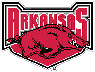 Arkansas Razorbacks NCAA College 3" x 4" Decal - Dynasty Sports & Framing 