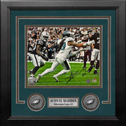 Avonte Maddox Interception v. Raiders Philadelphia Eagles Autographed 8" x 10" Framed Football Photo - Dynasty Sports & Framing 