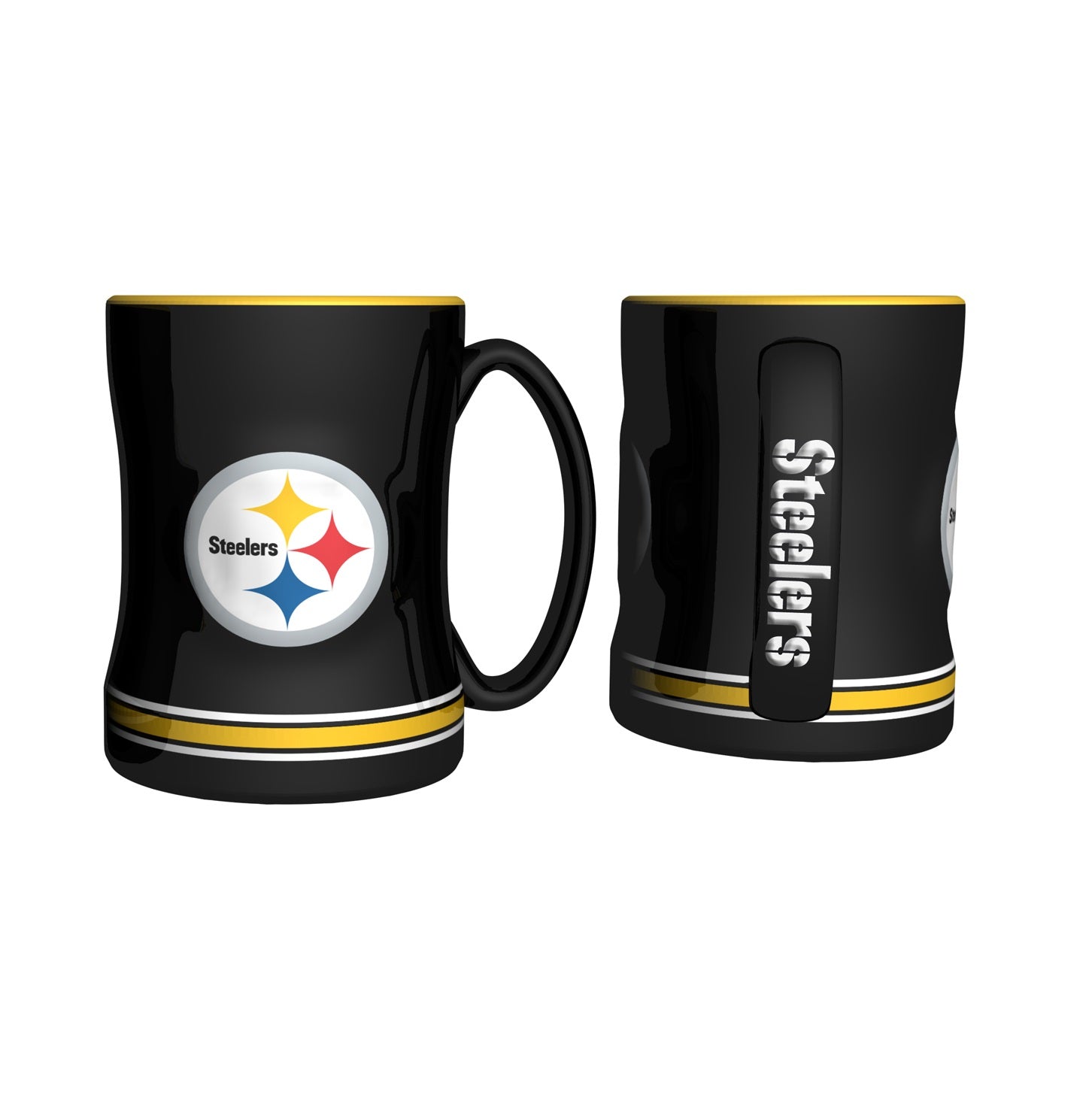 Pittsburgh Steelers NFL Football Logo Coffee Mug - Dynasty Sports & Framing 