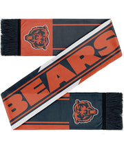 Chicago Bears Colorwave Wordmark Scarf - Dynasty Sports & Framing 