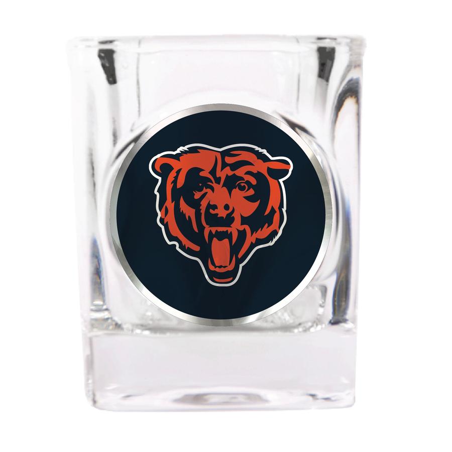 Chicago Bears Square Shot Glass - Dynasty Sports & Framing 