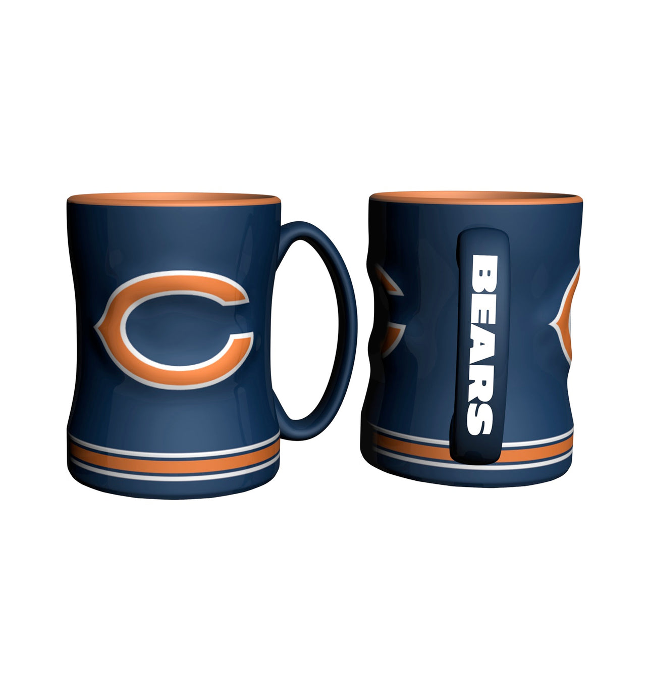 Chicago Bears NFL Football Logo Relief 14 oz. Mug - Dynasty Sports & Framing 