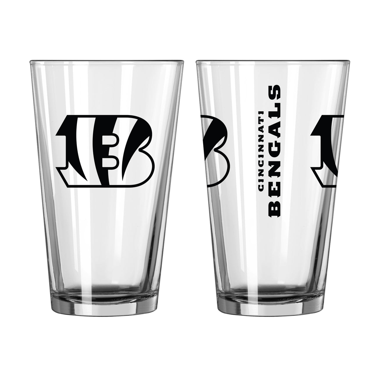 Cincinnati Bengals Game Day Pint Glass - Dynasty Sports & Framing 