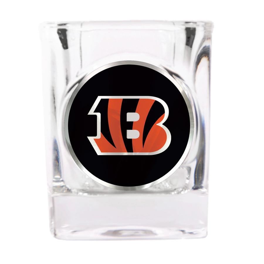 Cincinnati Bengals Square Shot Glass - Dynasty Sports & Framing 