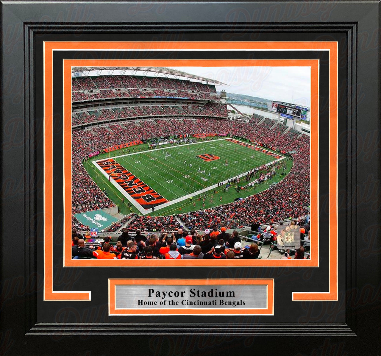 Cincinnati Bengals Paul Brown Stadium 8" x 10" Framed Football Photo - Dynasty Sports & Framing 