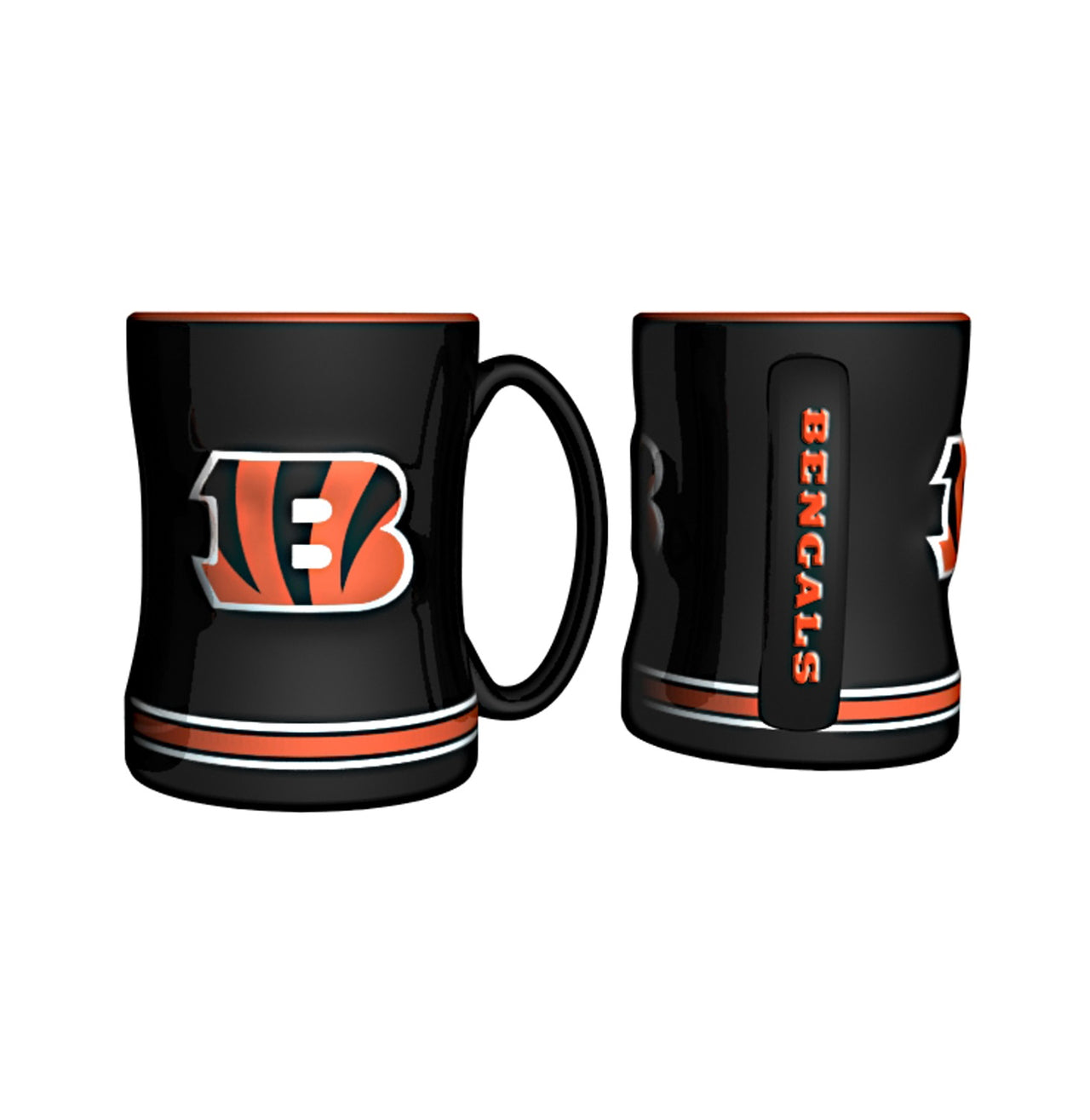 Cincinnati Bengals NFL Football Logo Relief 14 oz. Mug - Dynasty Sports & Framing 