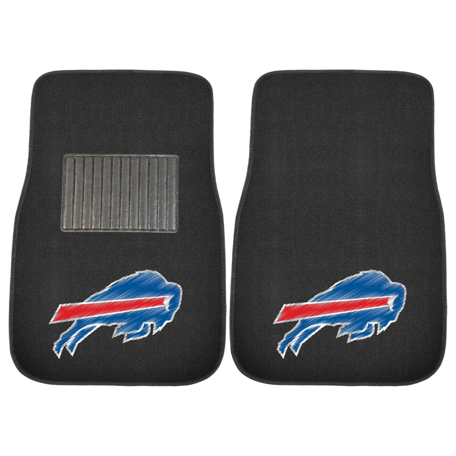 Buffalo Bills 2 Piece Embroidered Car Mat Set - Dynasty Sports & Framing 
