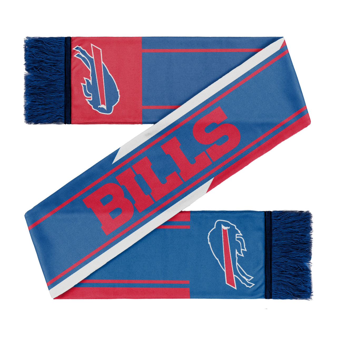 Buffalo Bills Colorwave Wordmark Scarf - Dynasty Sports & Framing 