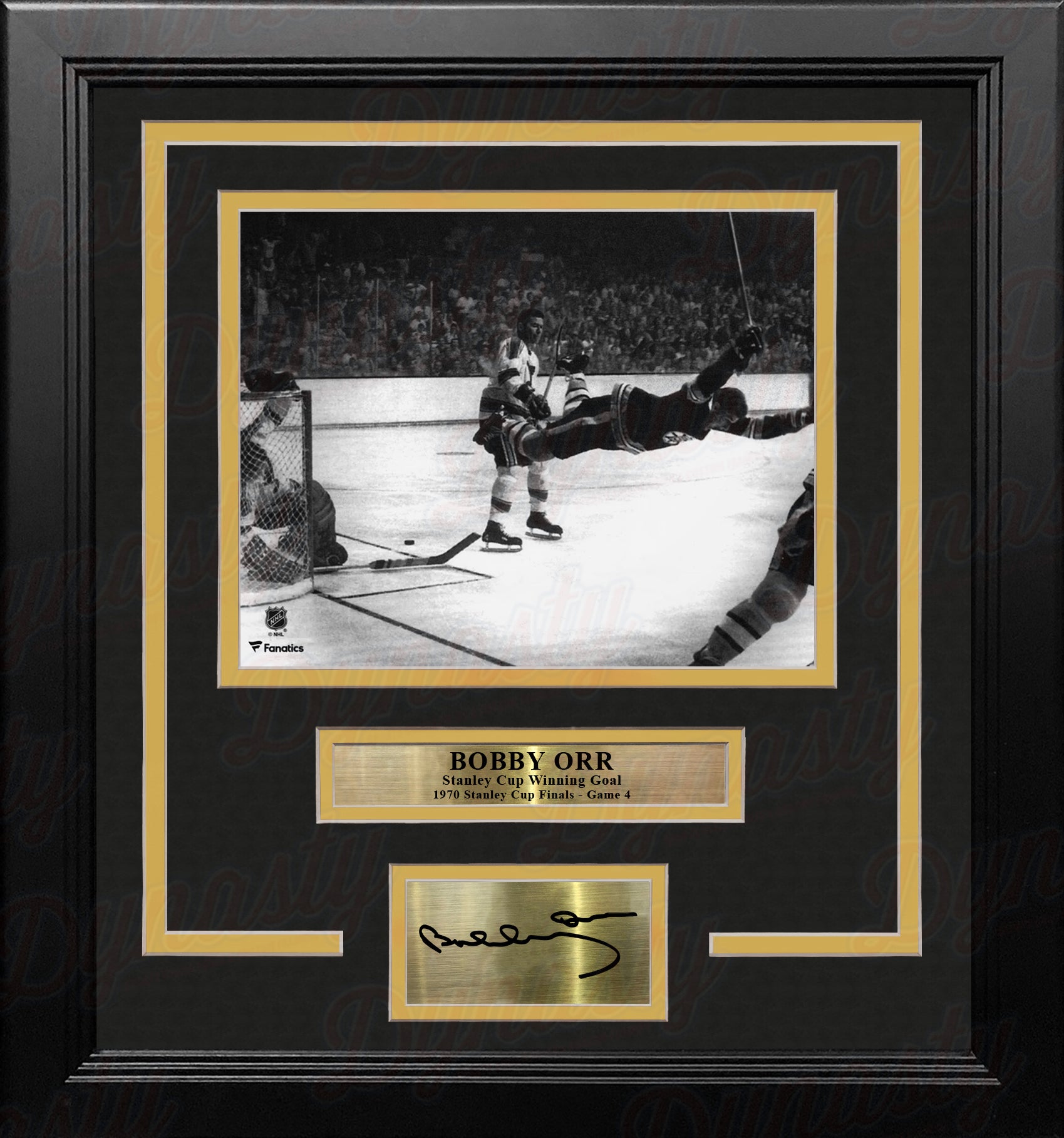 bobby orr signed jersey framed