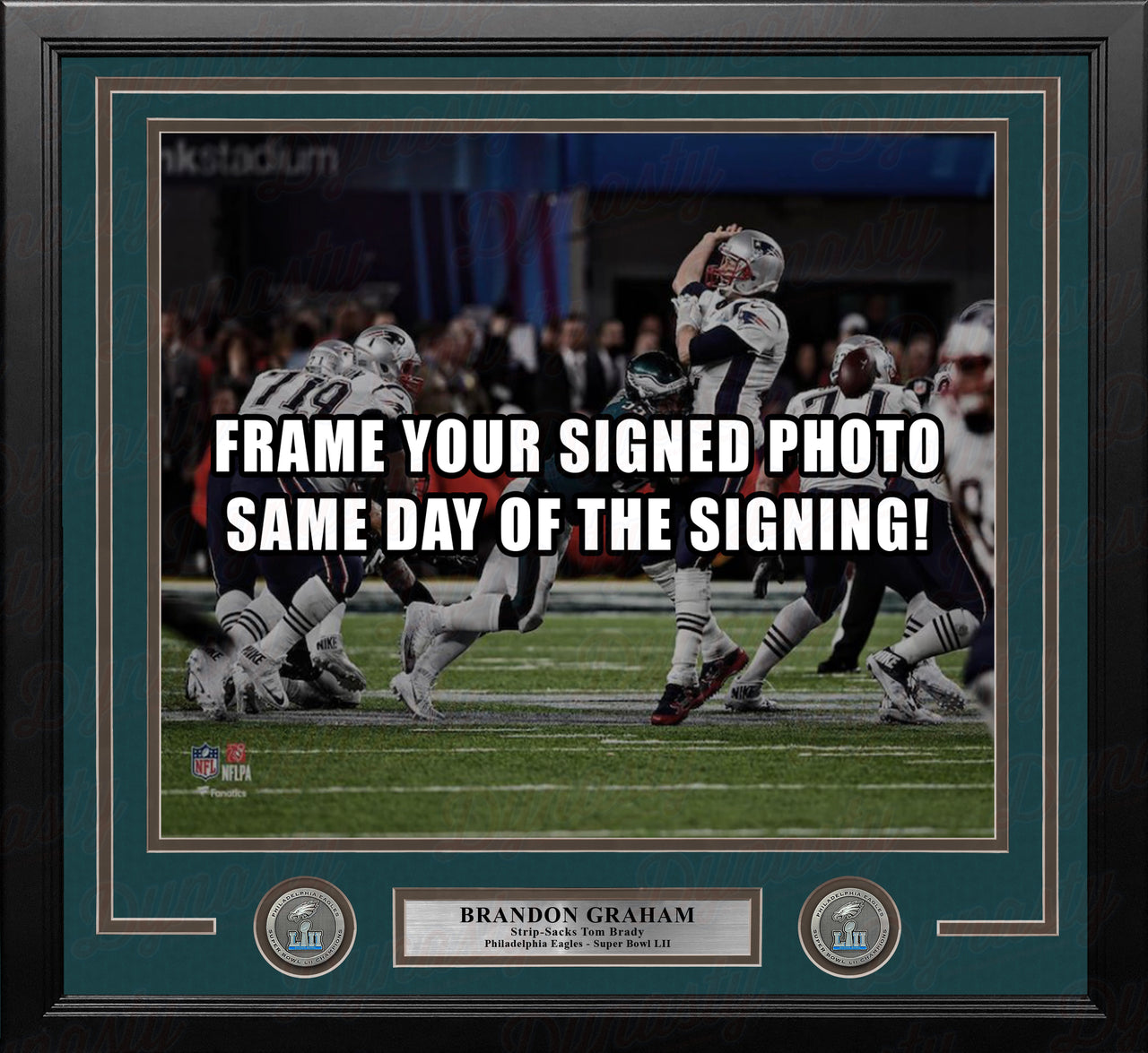 Brandon Graham Philadelphia Eagles Photo Frame Kit - Dynasty Sports & Framing 