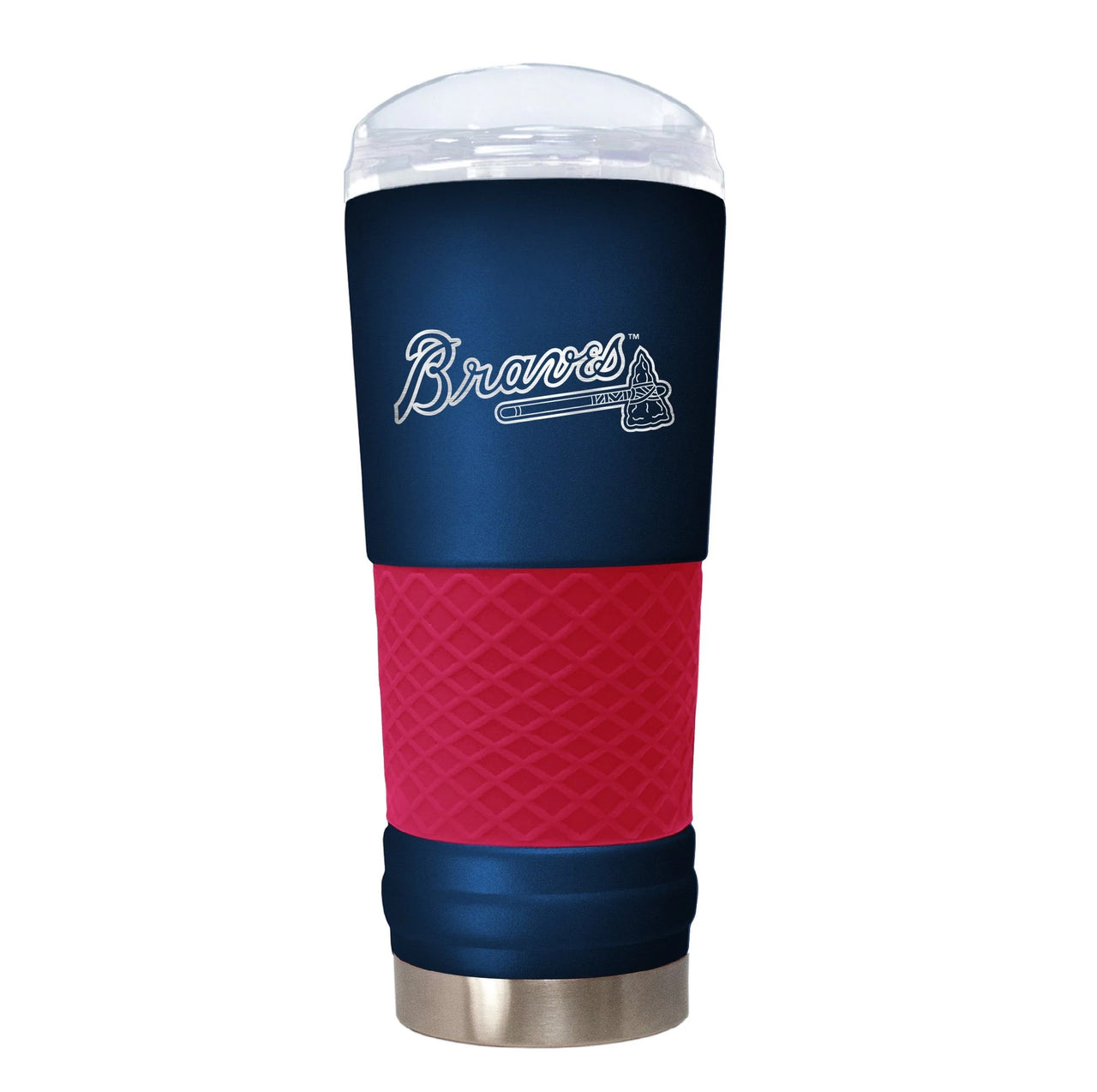 Atlanta Braves "The Draft" 24 oz. Stainless Steel Travel Tumbler - Dynasty Sports & Framing 