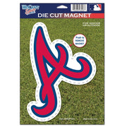 Atlanta Braves 8" Die-Cut Magnet - Dynasty Sports & Framing 