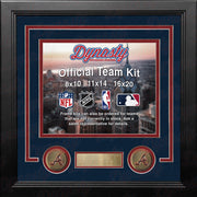 Atlanta Braves Custom MLB Baseball 11x14 Picture Frame Kit (Multiple Colors) - Dynasty Sports & Framing 