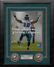 Brian Dawkins Philadelphia Eagles Football Photo Picture Frame - Dynasty Sports & Framing 