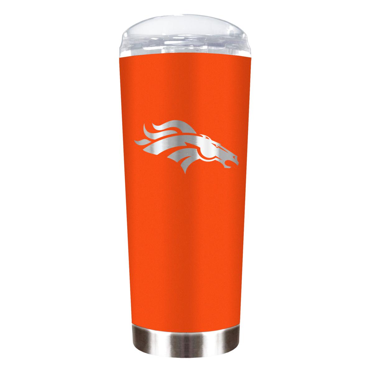 Denver Broncos 18 oz. Roadie Travel Tumbler - Dynasty Sports & Framing 
