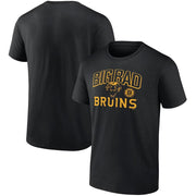 Boston Bruins Black Ice Cluster T-Shirt - Dynasty Sports & Framing 