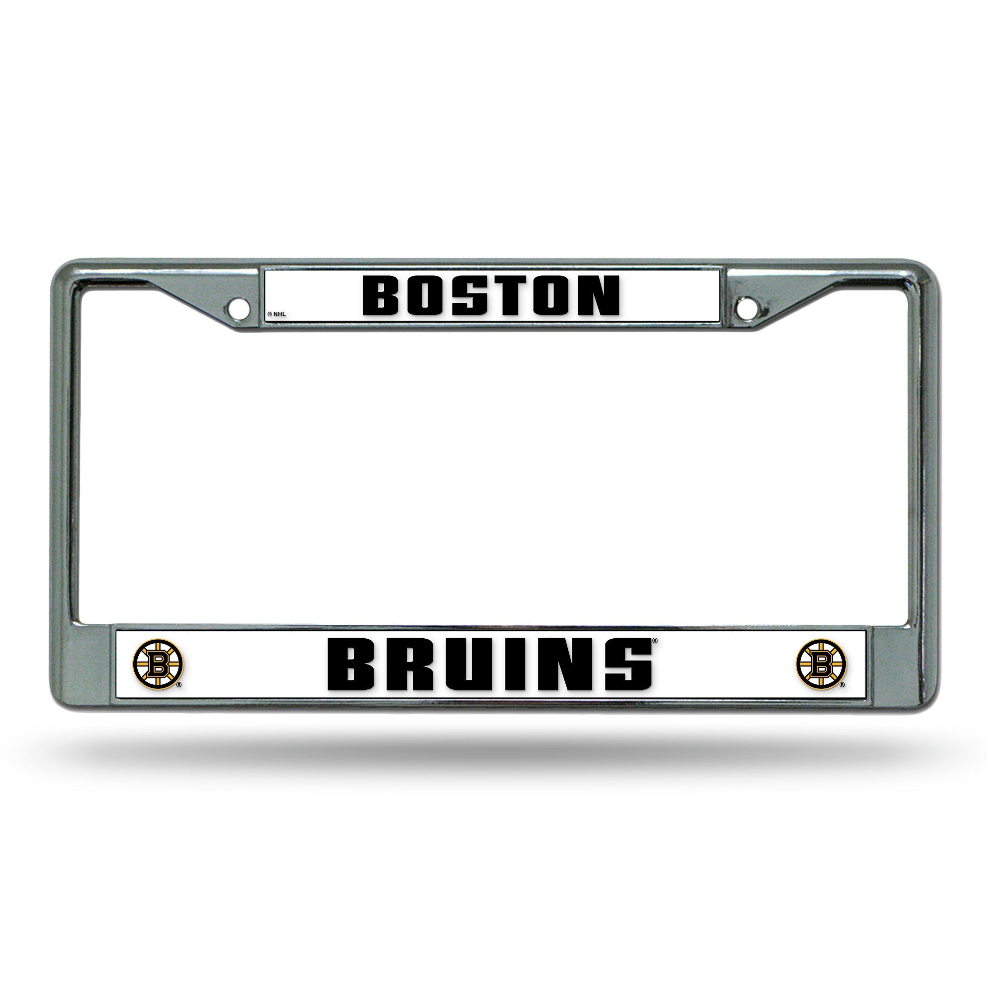 Boston Bruins Chrome License Plate Frame - Dynasty Sports & Framing 