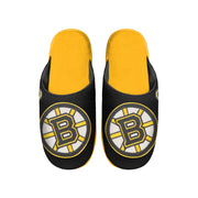 Boston Bruins Big Logo Mesh Slide Slippers - Dynasty Sports & Framing 