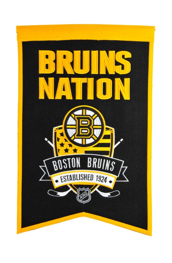 Boston Bruins Nations Banner - Dynasty Sports & Framing 