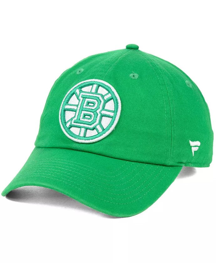 Boston Bruins St. Patrick's Day Fundamental Adjustable Cap - Dynasty Sports & Framing 