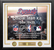 Boston Bruins Custom NHL Hockey 16x20 Picture Frame Kit (Multiple Colors) - Dynasty Sports & Framing 