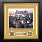 Boston Bruins Custom NHL Hockey 8x10 Picture Frame Kit (Multiple Colors) - Dynasty Sports & Framing 