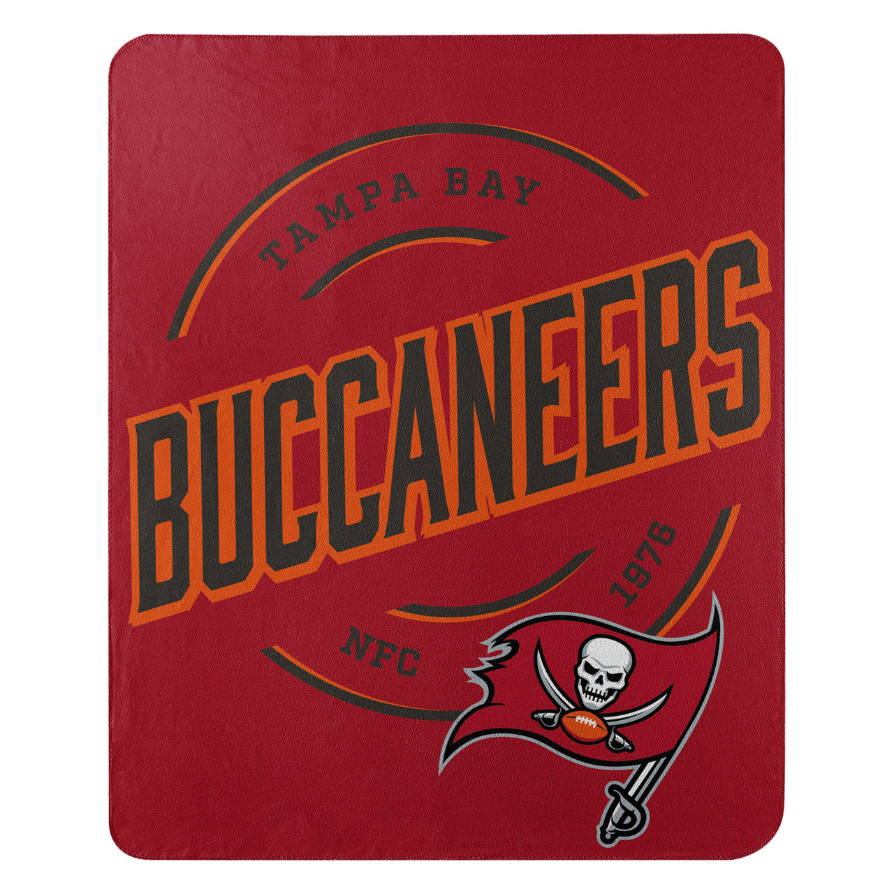 Tampa Bay Buccaneers 50" x 60" Campaign Fleece Blanket - Dynasty Sports & Framing 