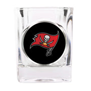 Tampa Bay Buccaneers Square Shot Glass - Dynasty Sports & Framing 