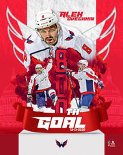 Alex Ovechkin Washington Capitals 800th Career Goal 8" x 10" Hockey Collage Photo - Dynasty Sports & Framing 