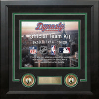 Boston Celtics Custom NBA Basketball 11x14 Picture Frame Kit (Multiple Colors) - Dynasty Sports & Framing 