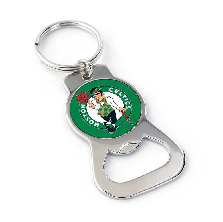 Boston Celtics Logo Bottle Opener Keychain - Dynasty Sports & Framing 