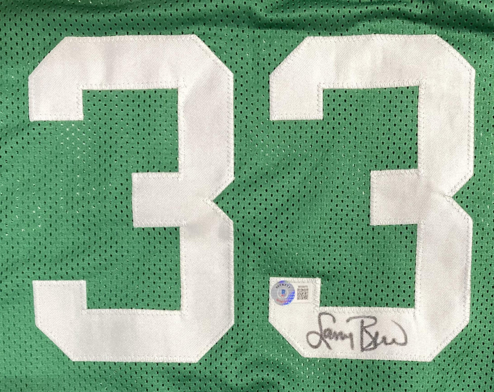 Larry Bird Boston Celtics Autographed Green Jersey - Dynasty Sports & Framing 