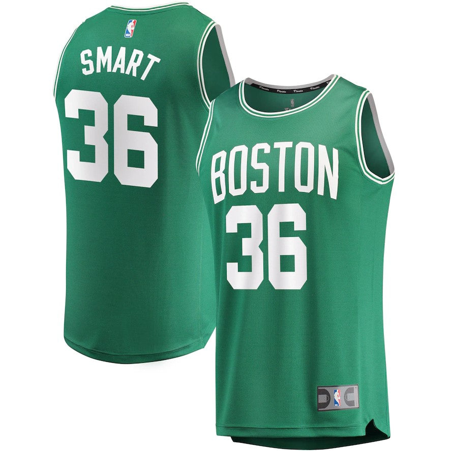 Marcus Smart Boston Celtics Fast Break Replica Player Jersey - Green - Dynasty Sports & Framing 