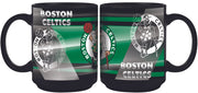 Boston Celtics 11oz. Shadow Sublimated Coffee Mug - Black - Dynasty Sports & Framing 