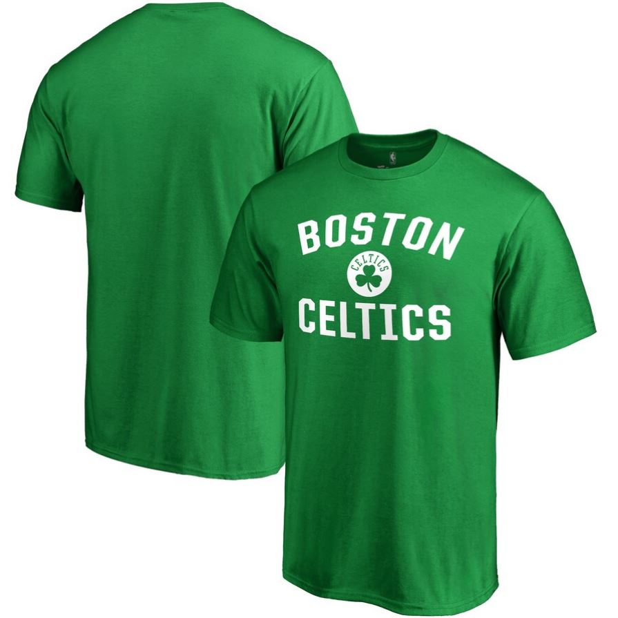 Boston Celtics Green Victory Arch T-Shirt - Dynasty Sports & Framing 