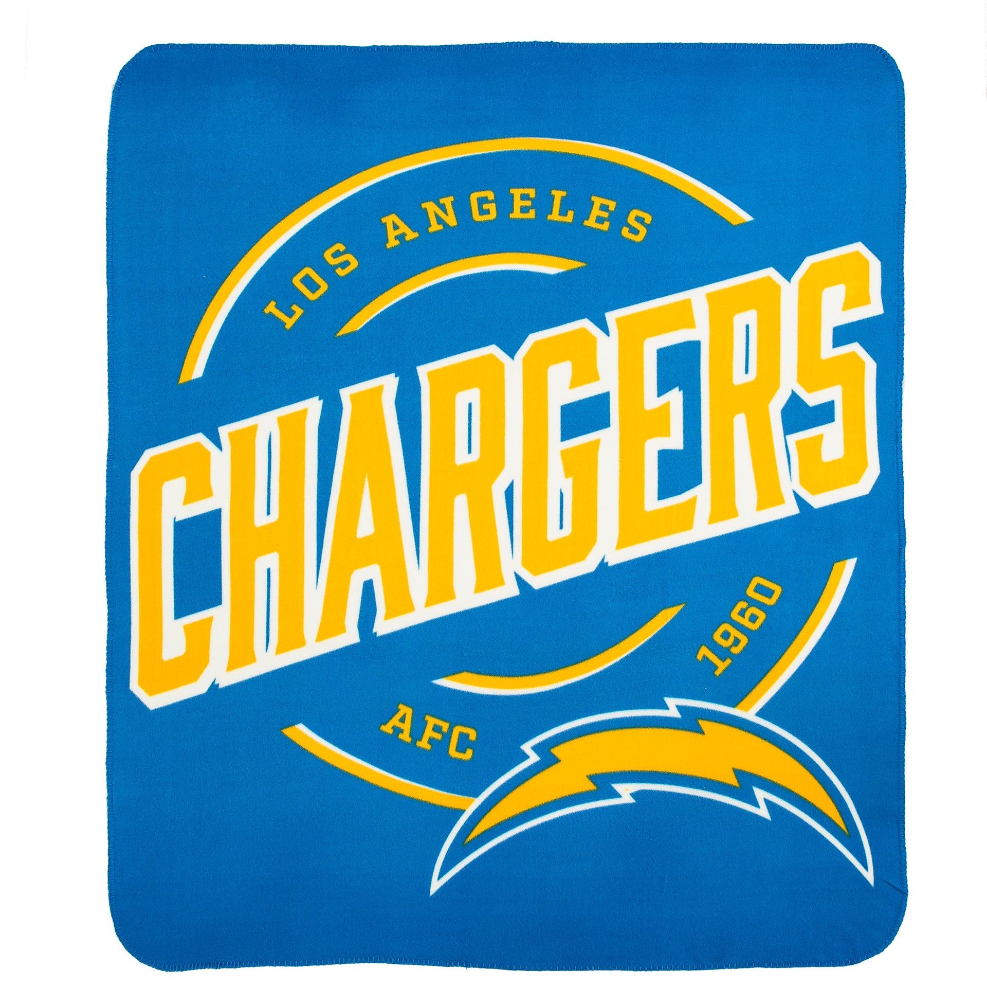 Los Angeles Chargers 50" x 60" Campaign Fleece Blanket - Dynasty Sports & Framing 