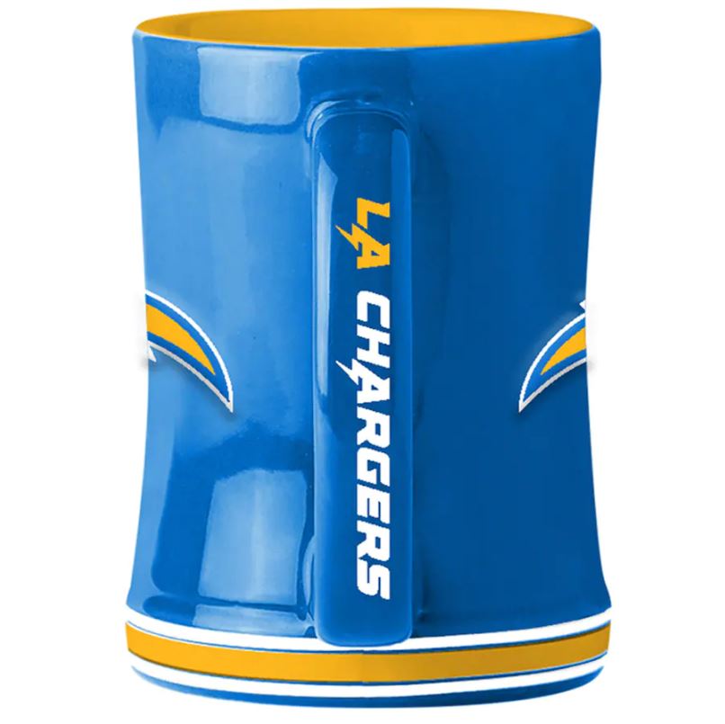 Los Angeles Chargers Logo Relief Coffee Mug - Dynasty Sports & Framing 
