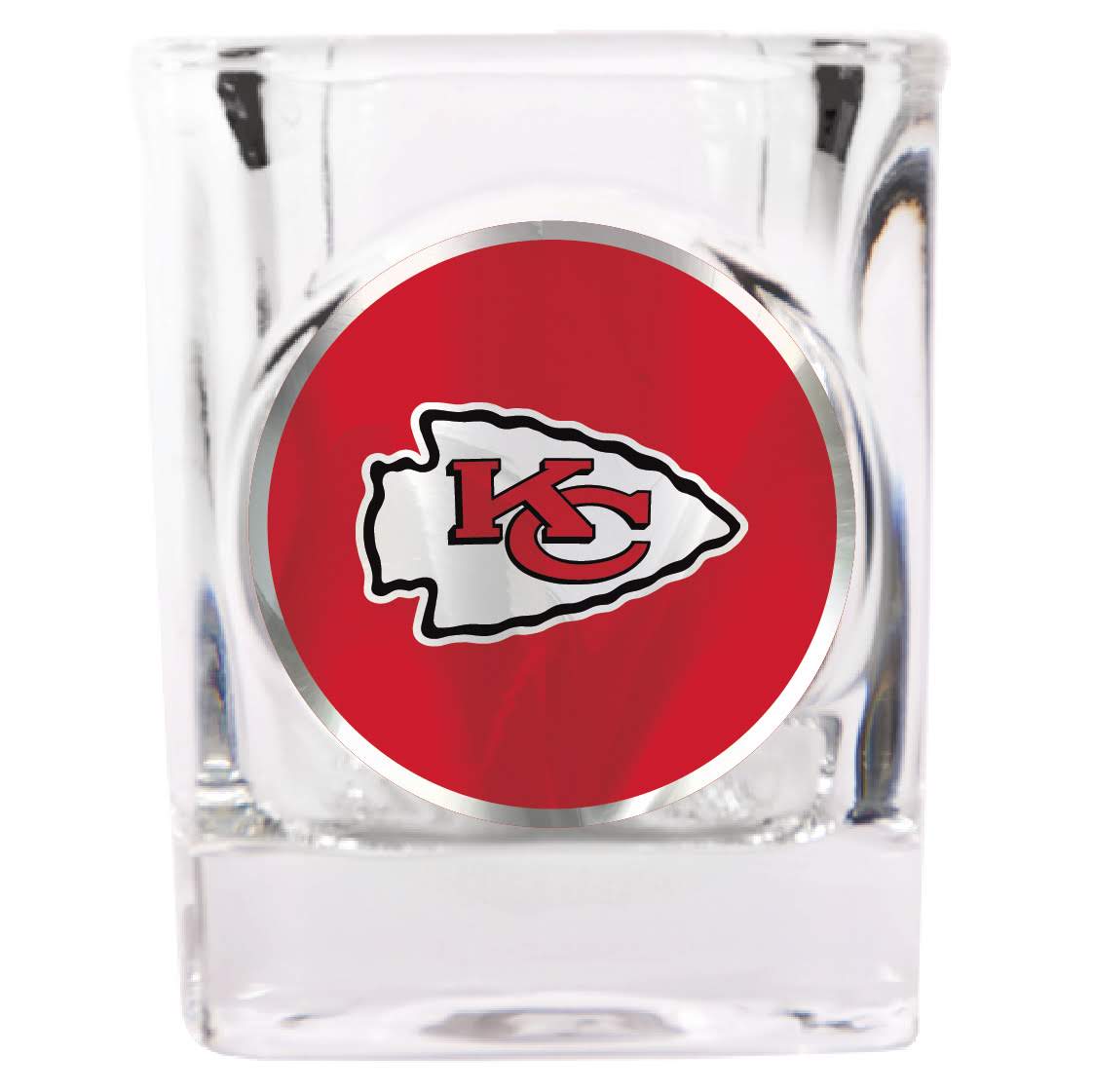 Kansas City Chiefs Square Shot Glass - Dynasty Sports & Framing 